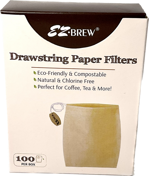 Tea Bags With Drawstring (100 pack)