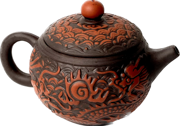 Yixing Clay Dragon Tea Pot