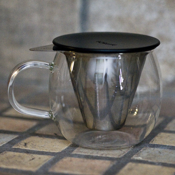 Lucidity Brew-in-Cup with Stainless Infuser & Lid 12 oz.